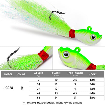 PROBEROS JIG028 sinking metal VIB lure color option [Color B]