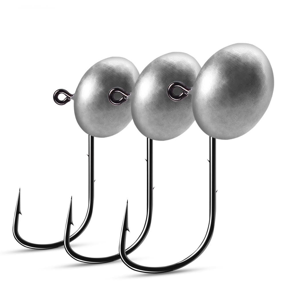 PROBEROS JIG051 Jig Head Hooks 0.9g-7g Freshwater for Trout Perch Crappie