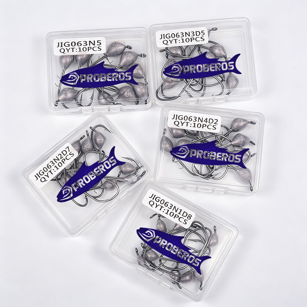 PROBEROS JIG063 10Pcs Plastic Box Package View