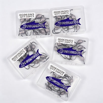 PROBEROS JIG063 10Pcs Plastic Box Package View