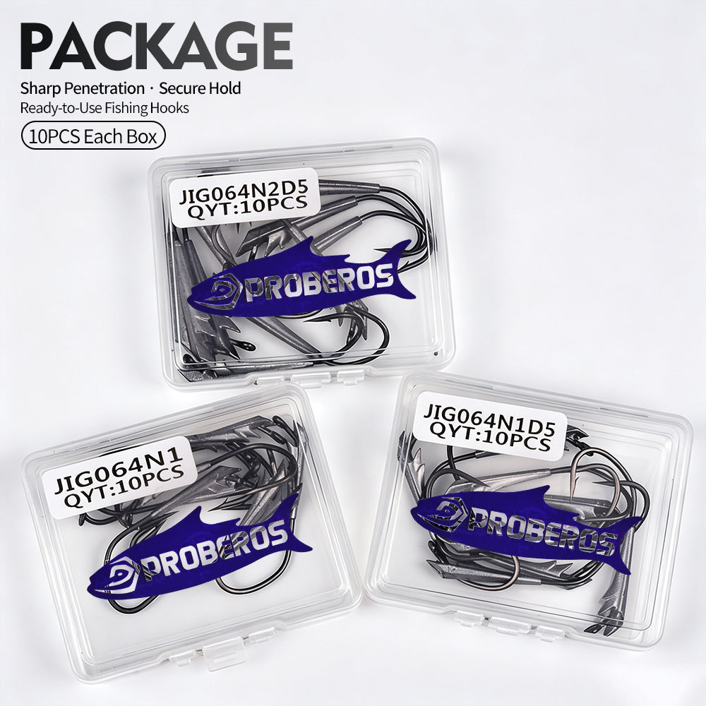 PROBEROS JIG064 10Pcs Plastic Box Package View