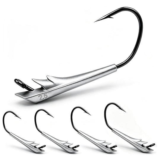 PROBEROS JIG064 Jig Head Hooks 10 Pcs/box for Bass Pike Perch