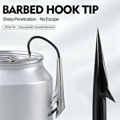 PROBEROS JIG064 High Carbon Steel Barbed Single Hook Sharp Point Detail