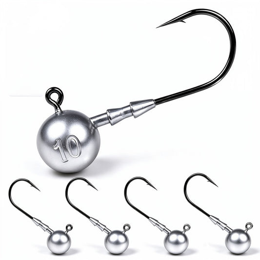 PROBEROS JIG066 Jig Head Hooks 3.5g-10g 10 Pcs for Bass Trout Pike