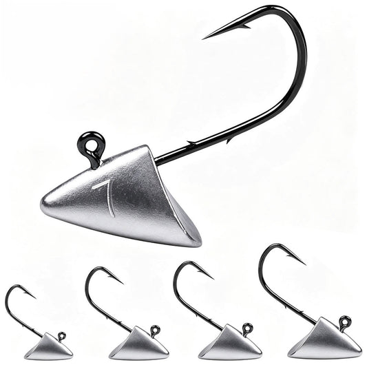 PROBEROS JIG070 Jig Head Hooks 2.7g-7g Freshwater for Bass Trout Perch