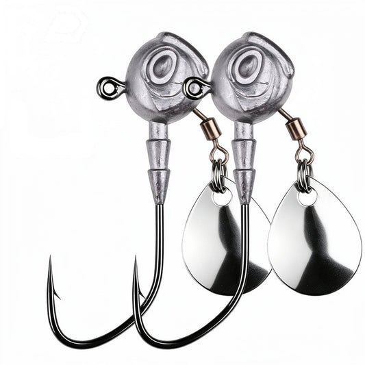 PROBEROS JIG072 Jig Head Hooks 3.5g-10g Freshwater for Trout Perch Crappie