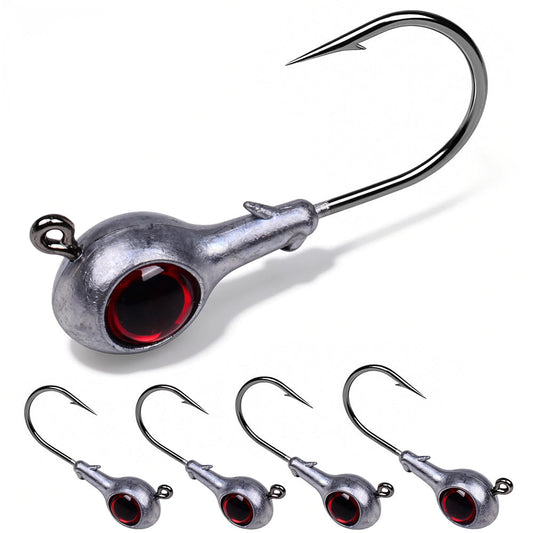 PROBEROS JIG076 Jig Head Hooks 2.5g-10g Freshwater/Saltwater for Snapper Sea Bass