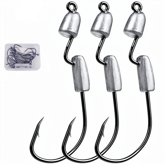 PROBEROS JIG079 Lead Jig Head Hooks 1.8g-5.6g for Bass Perch Crappie