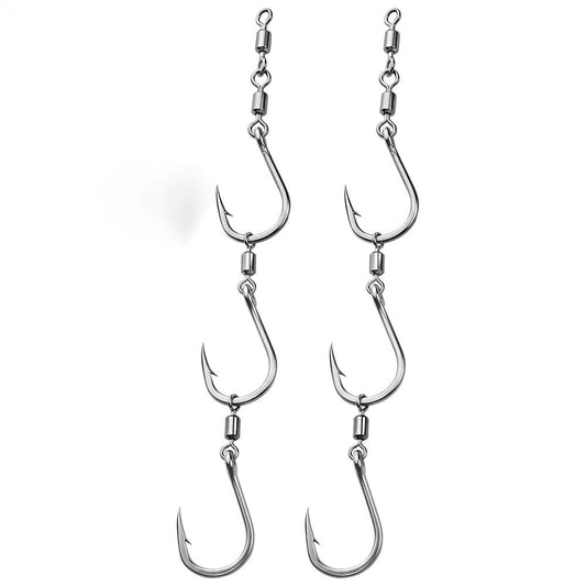 PROBEROS JIG086 Fishing Swivels 5/0#-7/0# 2 Sets Saltwater