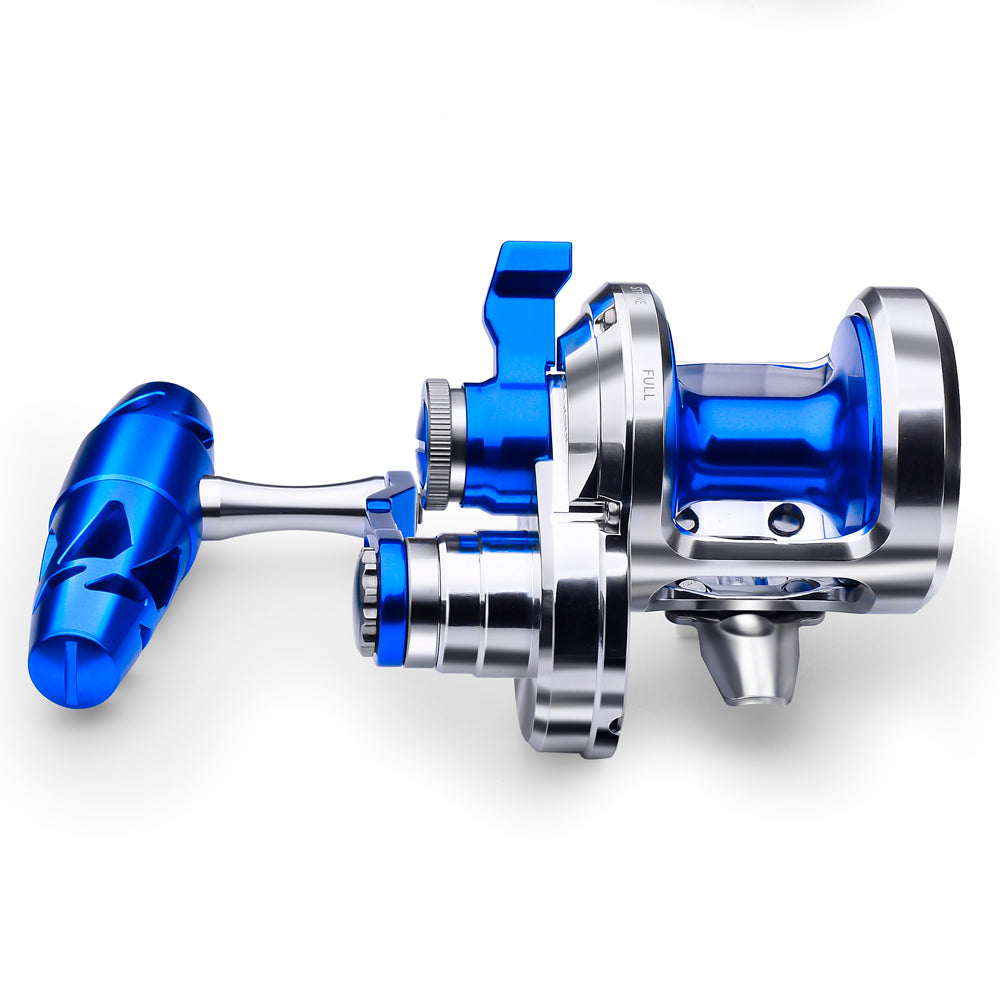 PROBEROS JN08 JN10 CNC Aluminum Slow Pitch Jigging Reel 25kg Drag