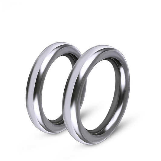 PROBEROS KDAC002 Single Split Rings 304 Stainless Steel 1#-5# 20Pcs for Hook & Lure Replacement