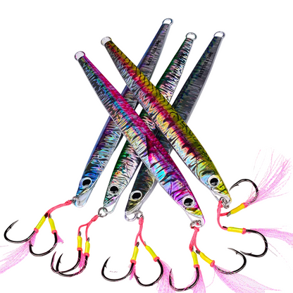 PROBEROS KLF138 Slow Pitch Jig 60g-180g Saltwater for Tuna Kingfish Amberjack