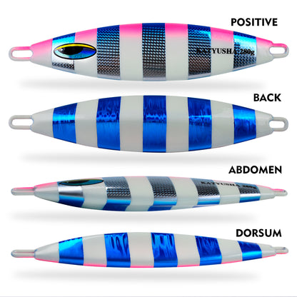 PROBEROS KLF139 slow jigging lure holographic laser coating reflective finish
