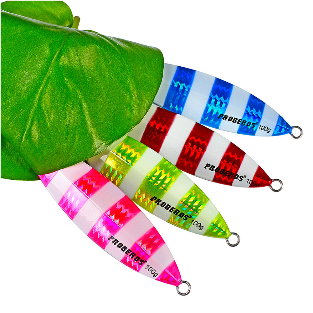 PROBEROS LF095 slow jigging lure 3D realistic eye detail