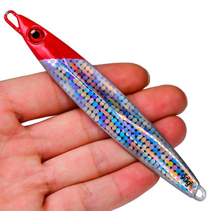 Reinforced solid connection rings and fast sinking lead body on PROBEROS jig
