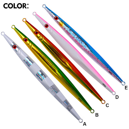 PROBEROS LF133 slow jigging lure 5 color options overview