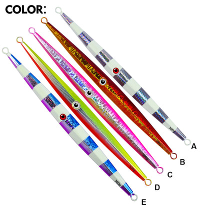PROBEROS LF133 slow jigging lure 5 color options overview