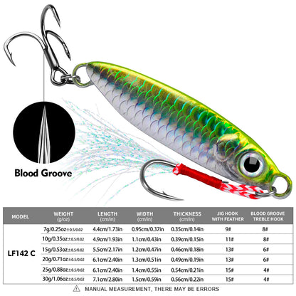 PROBEROS LF142 micro jig lure color C