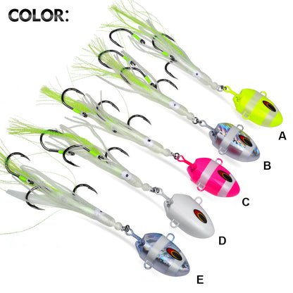 PROBEROS LF160 kabura jig lure 5 color options overview