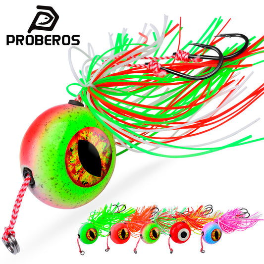 PROBEROS LF164 saltwater kabura slider jig lure lead bait main view