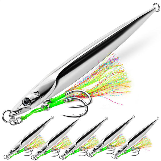 PROBEROS LF168 Winged Slow Pitch Jigging Metals 180g-300g for Amberjack