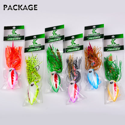 PROBEROS LF176 1pc retail pack header card packaging for kabura slider jigs