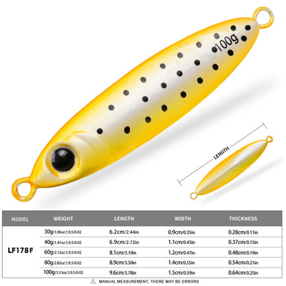PROBEROS luminous micro jigging lure LF178 Color F shore jigging lure
