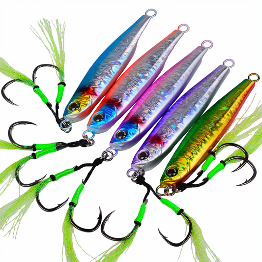 PROBEROS LF180 Inshore Slow Pitch Game Jigs 35g-80g for Kingfish Mackerel