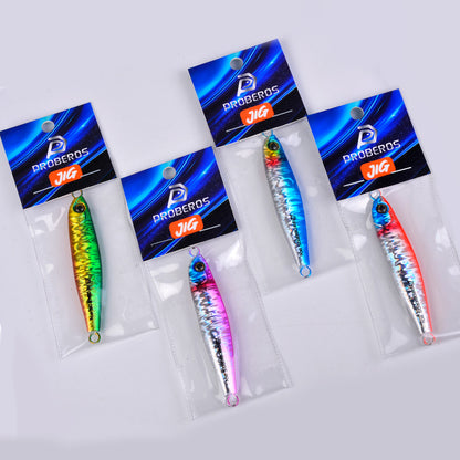 PROBEROS LF180 1pc pack individual retail card packaging for micro jigging lures