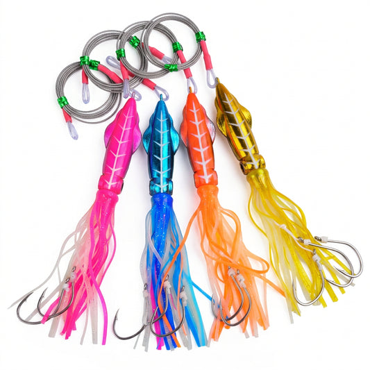 PROBEROS LF182 Inshore Slow Pitch Sea Jigs 115g-261g for Tuna Amberjack