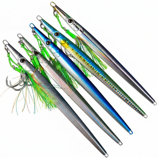 PROBEROS LF186 Inshore Deep Vertical Jigs 80g-150g for Kingfish Amberjack
