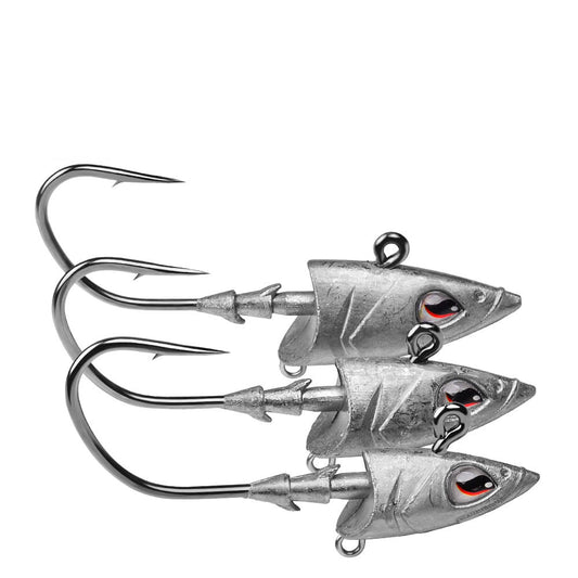 PROBEROS Jig Head Hooks 1/0#-3/0# 5 Pcs/set for Bass Walleye