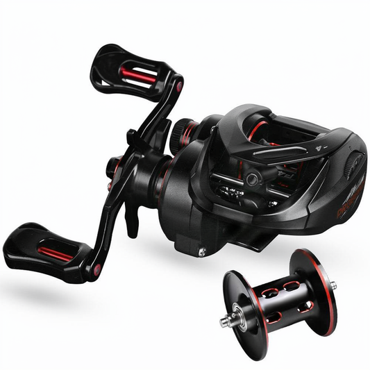 PROBEROS P4 Baitcasting Reel 7.2:1 8kg Drag 162g Featherweight Magnetic Brake for Bass Pike