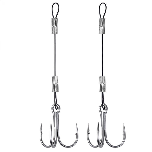 PROBEROS PJ038 Treble Hooks 6#-2/0# 2 Sets