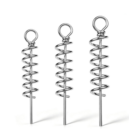 PROBEROS PJ049 Stainless Steel Spring Twist Lock Pins 50Pcs Bag