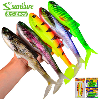 PROBEROS RL5600 Paddle Tail Swimbait Soft Fishing Lure View