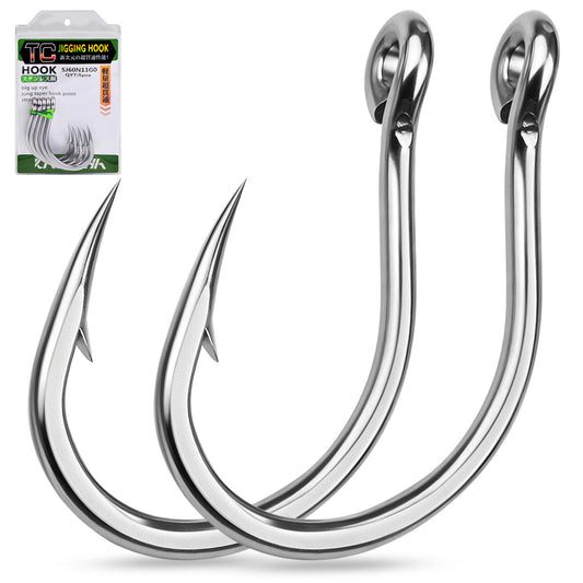 PROBEROS SJ60 stainless steel circle fishing hooks for saltwater big game offshore trolling