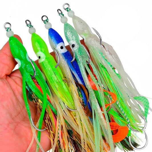 PROBEROS SZ120 Lead Jig Head Hooks Saltwater for Tuna Squid Snapper