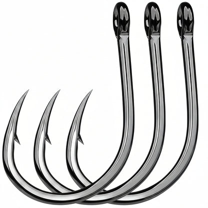 PROBEROS SZ122 saltwater fishing hooks 20pcs pack tin color high carbon steel