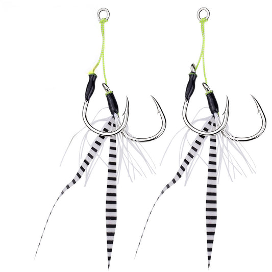 PROBEROS SZ132 Jigging Assist Hooks Saltwater for Tuna Snapper Grouper