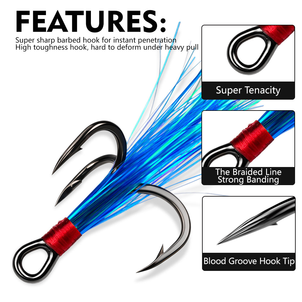 PROBEROS SZ141 Blue Feather and Red Tube Lock Features