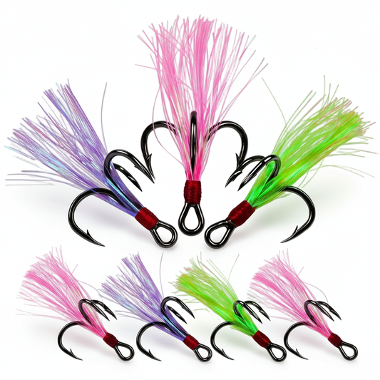 PROBEROS SZ142 Treble Hooks 10 Pcs