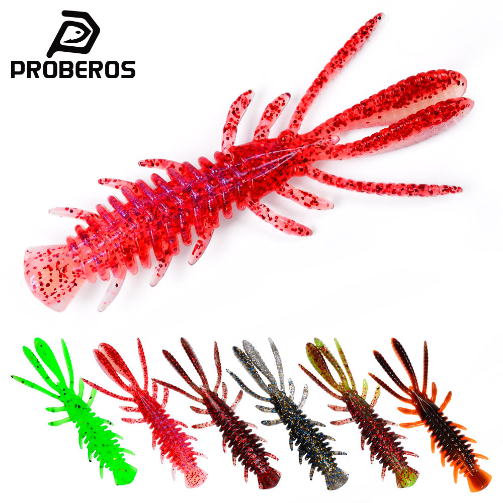 Sunlure 20PCS 6.5cm crayfish soft baits lures for bass fishing