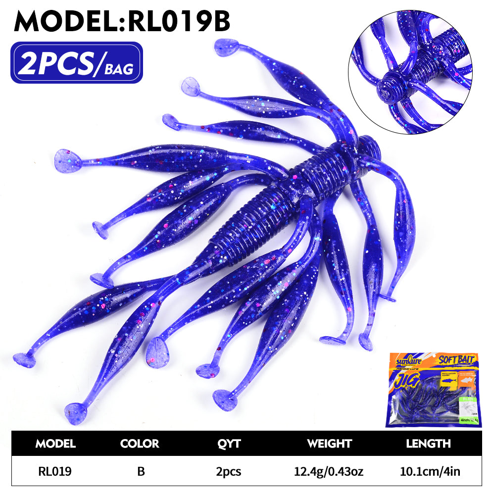 SUNLURE RL019 Octopus Tentacle Soft Creature Bait Color B