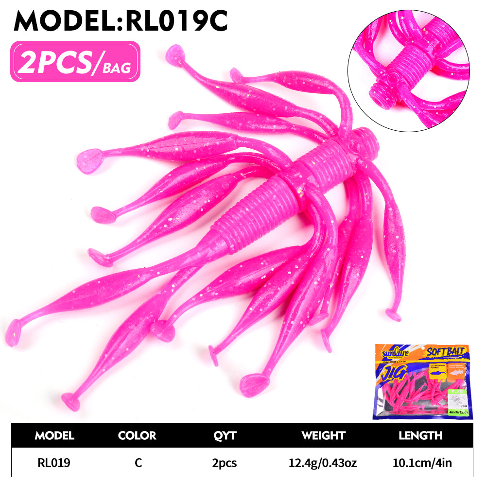 SUNLURE RL019 Octopus Tentacle Soft Creature Bait Color C