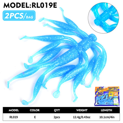 SUNLURE RL019 Octopus Tentacle Soft Creature Bait Color E