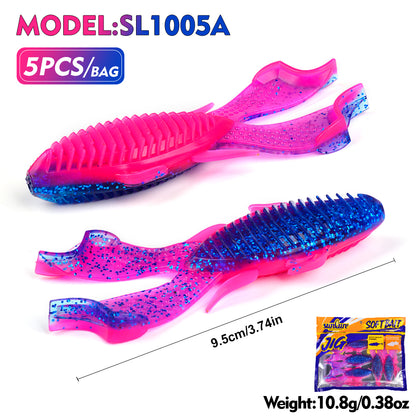 SUNLURE SL1005 soft plastic frog lure color A 9.5cm 10.8g