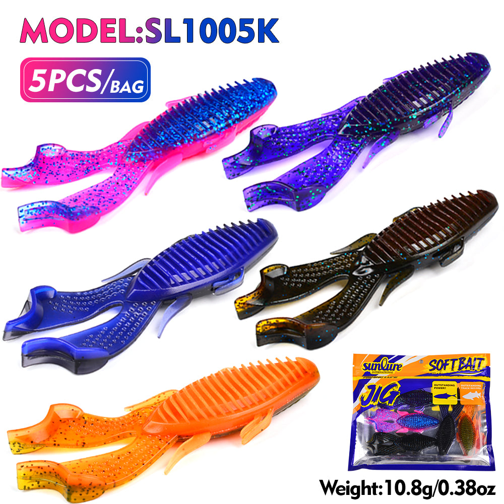 SUNLURE SL1005 soft plastic frog lure color k 9.5cm 10.8g