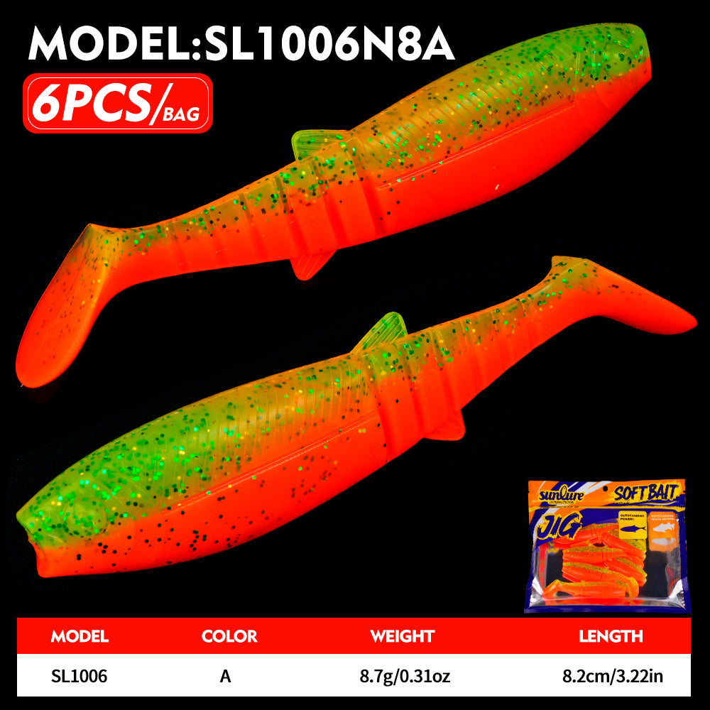 SUNLURE SL1006 Segmented Soft Swimbait Color A