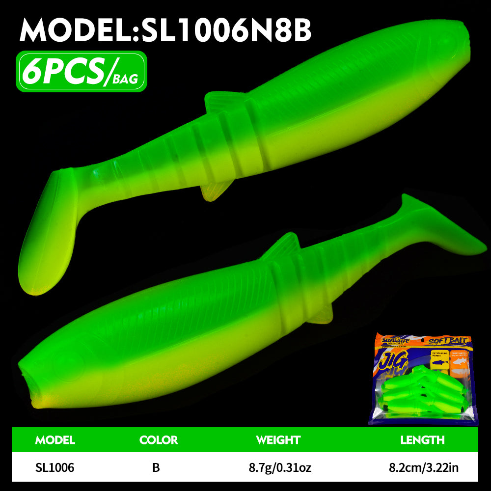 SUNLURE SL1006 Segmented Soft Swimbait Color B